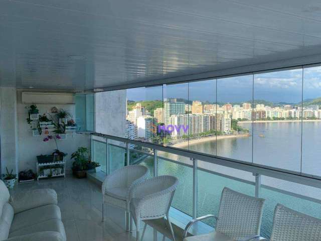 Apartamento com 4 quartos 4 vagas frente mar para venda no Ingá