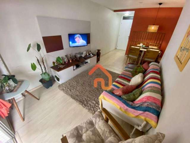 Apartamento 2 quartos (1 suíte), 1 vaga à venda, 80 m² por R$ 479.000 - Icaraí - Niterói/RJ