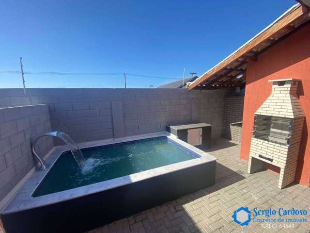 Condominio com piscina e espaço gourmet 2 quartos lado praia itanhaém/sp