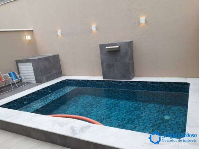 Sobrado 3 quartos 2 suites com piscina  apenas 100m do mar itanhaém/sp