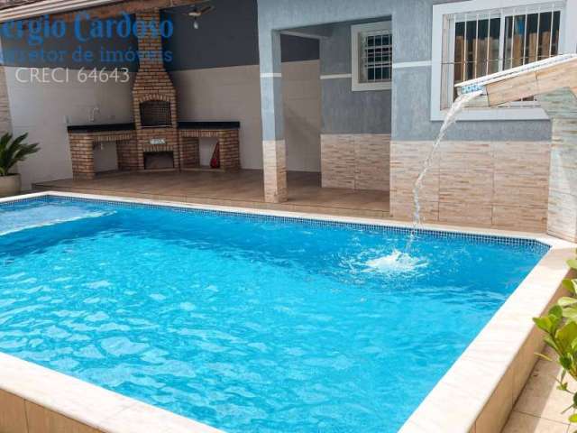 Pra quem quer morar bem ! casa 4 quartos piscina churrasqueira  itanhaém sp