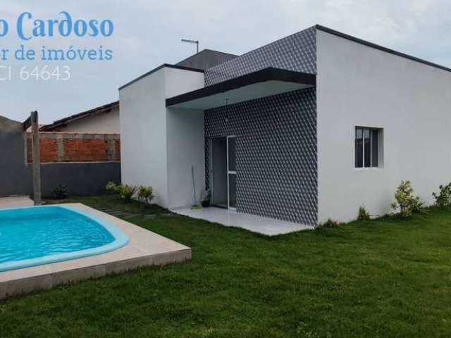 Casa na praia apenas 300m do mar! amplo terreno 320m² - itanhaém/sp