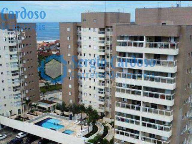 Apartamento 65m² lazer completo 100m da praia! planejado - itanhaem/sp