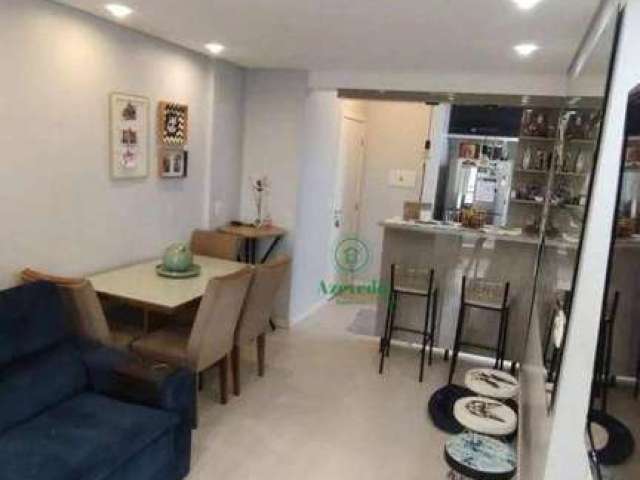 Apartamento com 2 dormitórios à venda, 51 m² por R$ 330.000,00 - Jardim Tranqüilidade - Guarulhos/SP