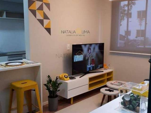 Lindo Apartamento no Campo Limpo com 1 Quarto e 1 vaga à Venda, 35 m² por R$ 212.000