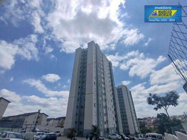 Apartamento com 2 dormitórios, 46 m² - venda por R$ 250.000 ou aluguel por R$ 372/mês - Caguaçu - Sorocaba/SP