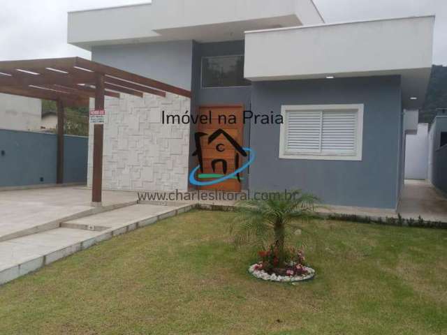 Casa em Condomínio para Venda em Caraguatatuba, Praia da Mococa, 3 dormitórios, 1 suíte, 2 banheiros, 3 vagas