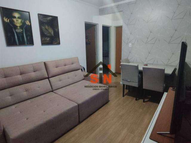 Apartamento com 2 dormitórios à venda, 56 m² por R$ 223.000,00 - Meu Cantinho - Suzano/SP