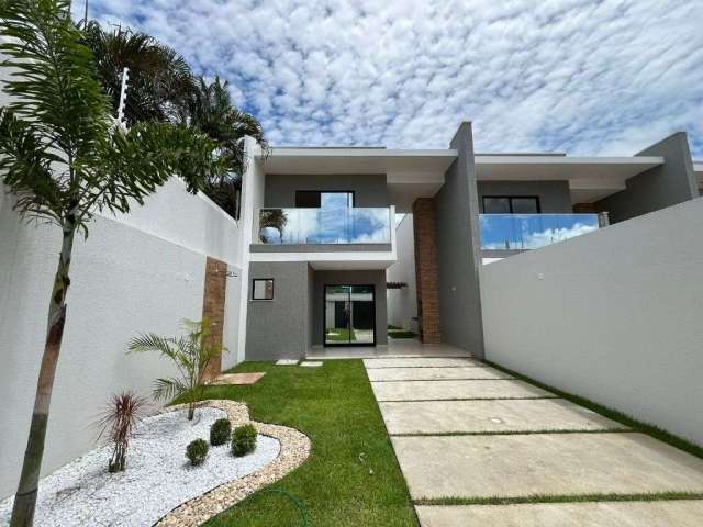 Casa com 3 dormitórios à venda, 123 m² por R$ 639.000 - Edson Queiroz - Fortaleza/CE
