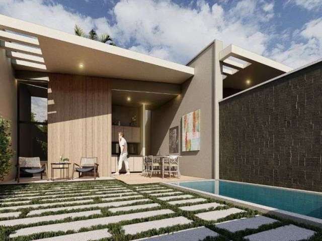 Casa com 3 dormitórios à venda, 116 m² por R$ 435.000 - Messejana - Fortaleza/CE