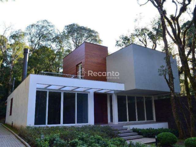 CASA COM 4 DORMITÓRIOS À VENDA, 402 M² POR R$ 4.200.000,00 - O BOSQUE - GRAMADO/RS, O Bosque, Gramado - RS