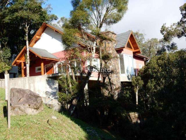 CASA COM 3 DORMITÓRIOS À VENDA, 266 M²  - CENTRO - GRAMADO/RS, Lagos de Gramado, Gramado - RS