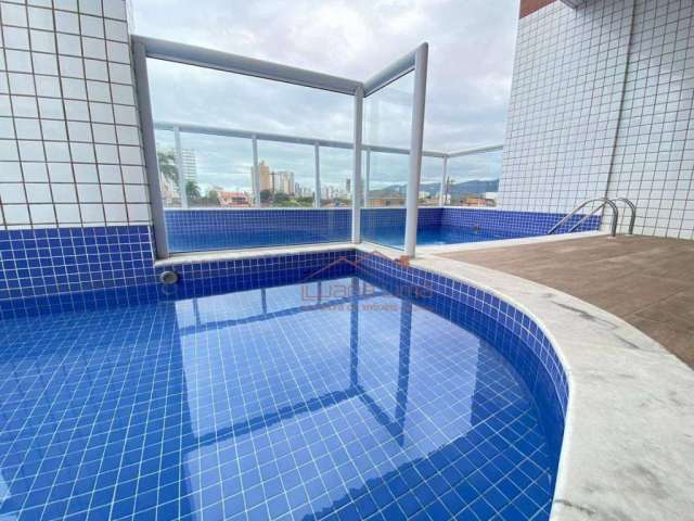 Apartamento com 2 dormitórios à venda, 67 m² por R$ 440.000,00 - Maracanã - Praia Grande/SP