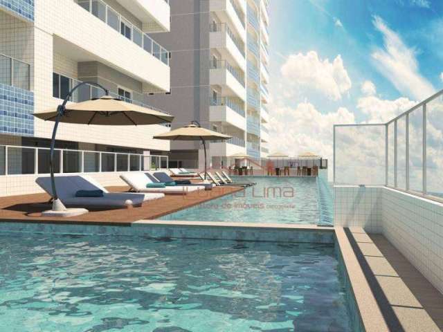 Apartamento com 3 dormitórios à venda, 115 m² por R$ 850.000,00 - Cidade Ocian - Praia Grande/SP