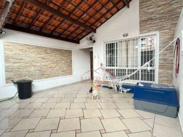 Casa com 3 dormitórios à venda, 89 m² por R$ 595.000,00 - Vila Assunção - Praia Grande/SP