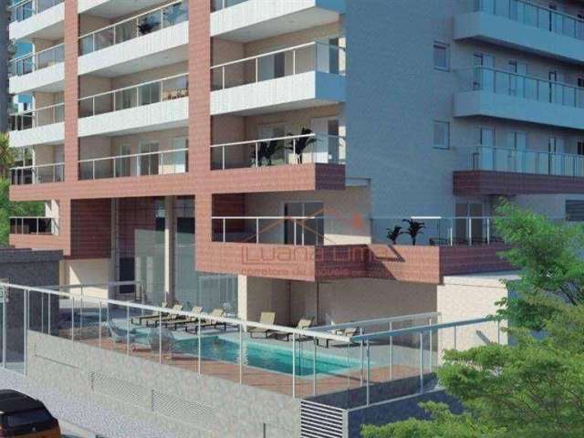 Apartamento com 2 dormitórios à venda, 77 m² por R$ 500.000,00 - Balneário Flórida - Praia Grande/SP