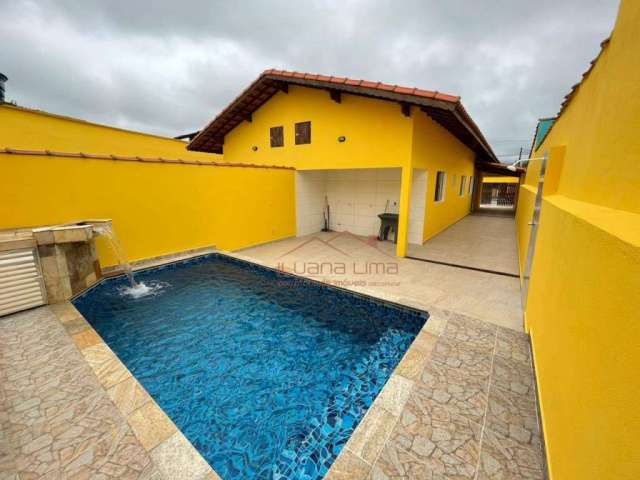 Casa com 2 dormitórios à venda por R$ 350.000,00 - Vila Seabra - Mongaguá/SP