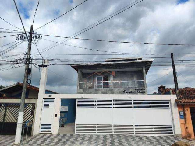 Sobrado com 2 dormitórios à venda, 80 m² por R$ 450.000 - Aviação - Praia Grande/SP