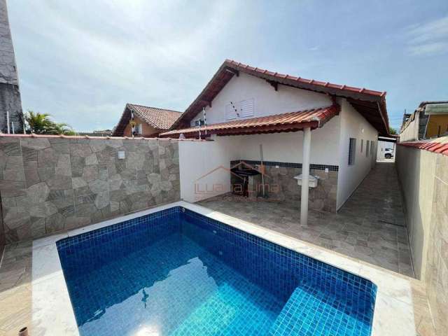 Casa com 2 dormitórios à venda, 89 m² por R$ 410.000,00 - Jussara - Mongaguá/SP