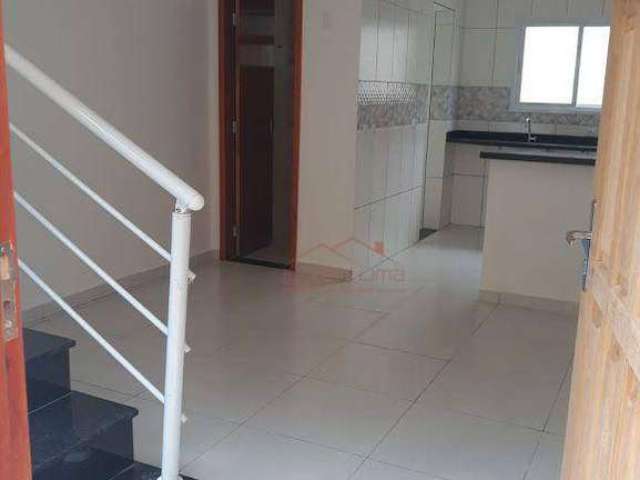 Sobrado com 2 dormitórios à venda, 55 m² por R$ 260.000,00 - Jardim Real - Praia Grande/SP