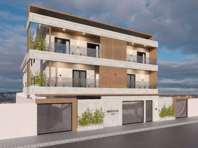 Sobrado com 2 dormitórios à venda, 80 m² por R$ 470.000 - Tupi - Praia Grande/SP