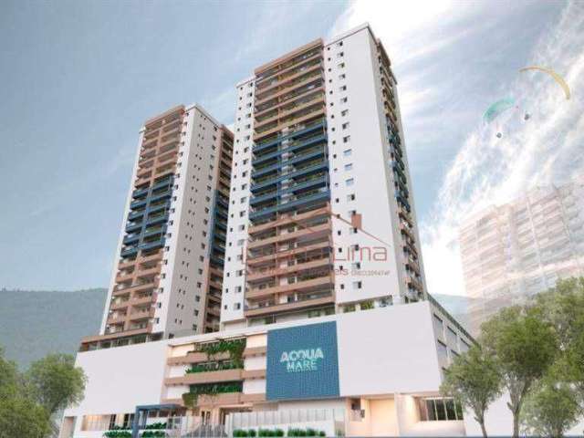 Apartamento com 3 dormitórios à venda, 77 m² por R$ 545.000,00 - Tupi - Praia Grande/SP