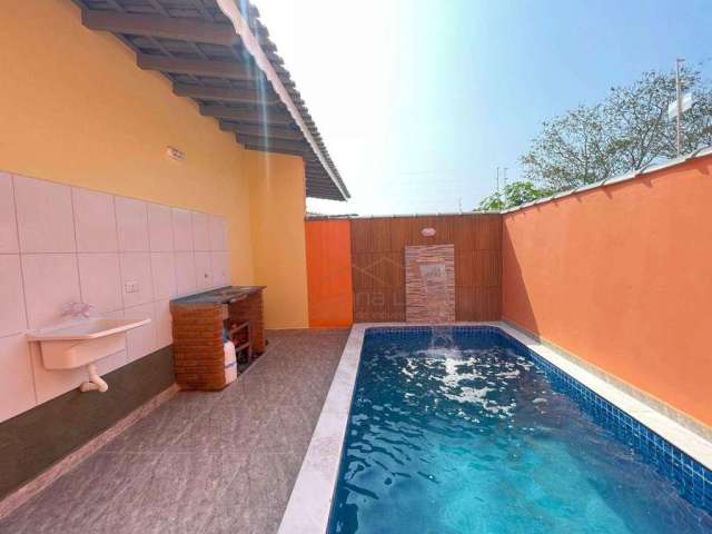 Casa com 2 dormitórios à venda, 68 m² por R$ 339.000,00 - Estância Balneária Tupy - Itanhaém/SP