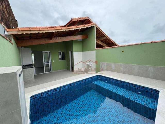 Casa com 2 dormitórios à venda, 75 m² por R$ 359.000,00 - Jussara - Mongaguá/SP