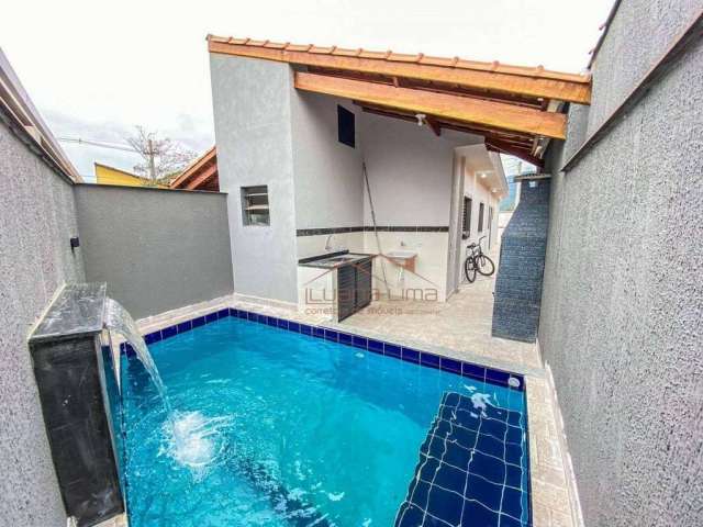 Casa com 2 dormitórios à venda, 61 m² por R$ 330.000,00 - Santa Terezinha - Itanhaém/SP