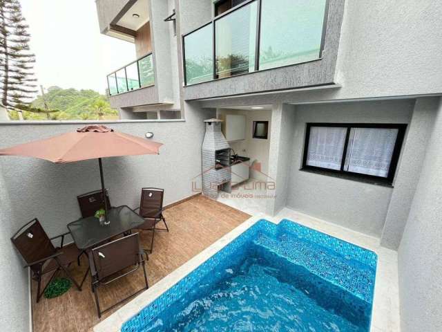 Sobrado com 2 dormitórios à venda, 89 m² por R$ 567.000,00 - Praia Do Sonho - Itanhaém/SP