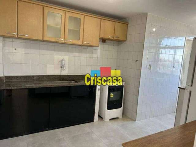 Apartamento com 2 dormitórios para alugar, 80 m² por R$ 3.470,00/mês - Braga - Cabo Frio/RJ