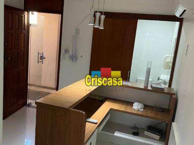 Sala para alugar, 40 m² por R$ 2.557,00/mês - Passagem - Cabo Frio/RJ