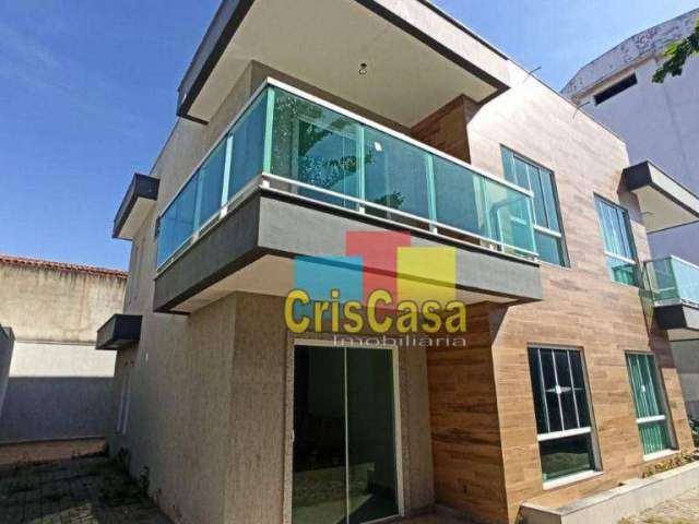 Casa com 4 dormitórios à venda, 112 m² por R$ 600.000,00 - Palmeiras - Cabo Frio/RJ