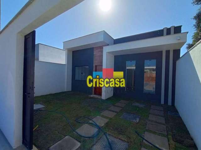 Casa com 2 dormitórios à venda, 72 m² por R$ 330.000,00 - Guriri - Cabo Frio/RJ