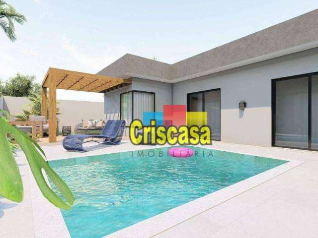 Casa com 4 dormitórios à venda, 204 m² por R$ 1.050.000,00 - Guriri - Cabo Frio/RJ