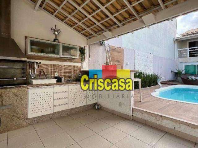 Casa com 3 dormitórios à venda, 190 m² por R$ 1.600.000,00 - Jardim Excelsior - Cabo Frio/RJ