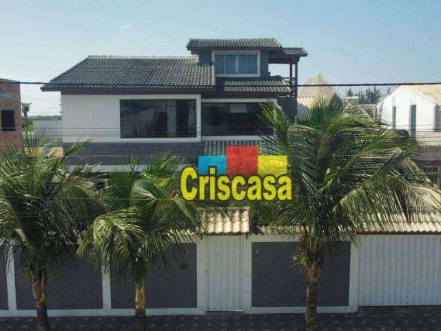 Casa com 4 dormitórios, 250 m² - venda por R$ 1.100.000,00 ou aluguel por R$ 7.000,00/mês - Foguete - Cabo Frio/RJ