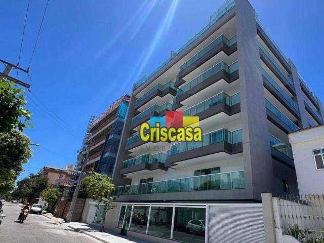 Apartamento com 3 dormitórios à venda, 105 m² por R$ 639.000,00 - Braga - Cabo Frio/RJ