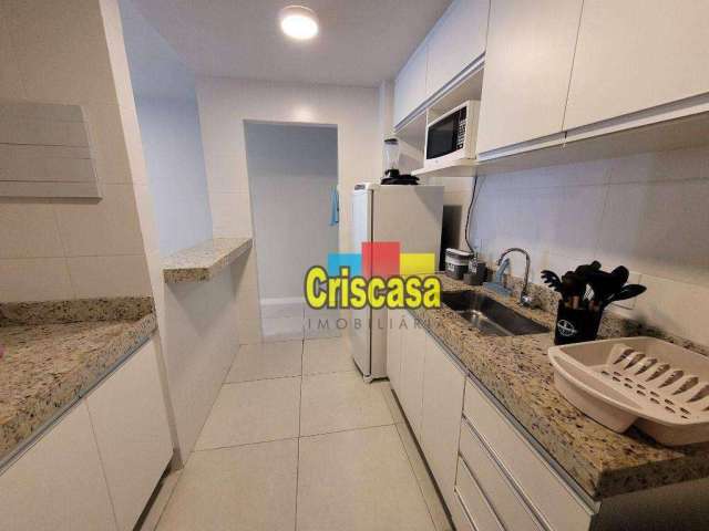 Apartamento com 1 dormitório, 50 m² - venda por R$ 570.000,00 ou aluguel por R$ 3.110,00/mês - Centro - Cabo Frio/RJ