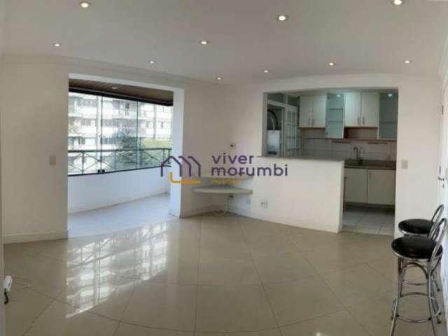 Apartamento na Vila Andrade. reformado.  2 dormitórios, Varanda. 58m²