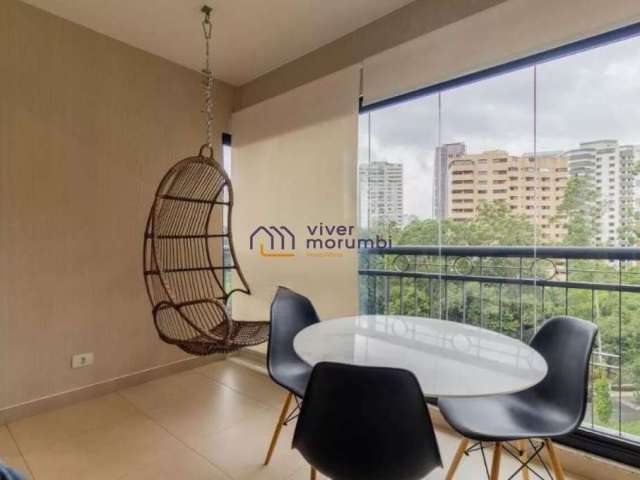 Apartamento com 1 quarto à venda na R Domingos Lopes da Silva, --, Morumbi, São Paulo, 38 m2 por R$ 460.000