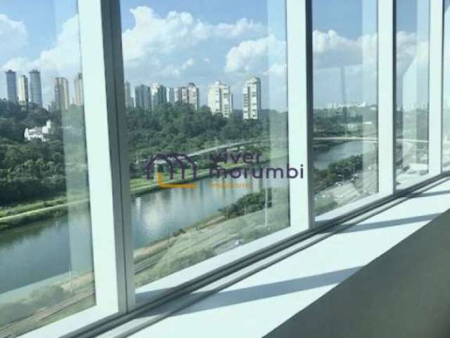 Sala comercial 127m², 2 banheiros, 5 vagas no completo Nações 17007