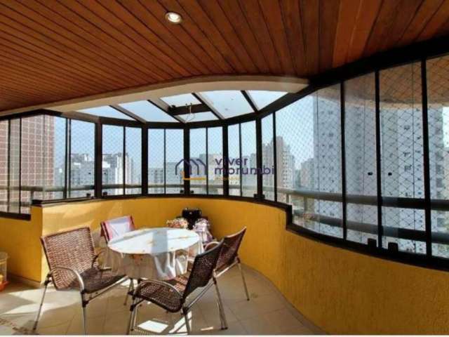 Apartamento amplo 173 m2 varanda gourmet  repleto de armários  vista panorâmica