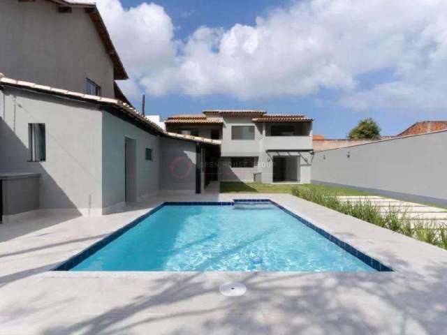 Open House vende casa 04 quartos, 02 suítes em Piratininga, com piscina e espaço gourmet, 3 vagas