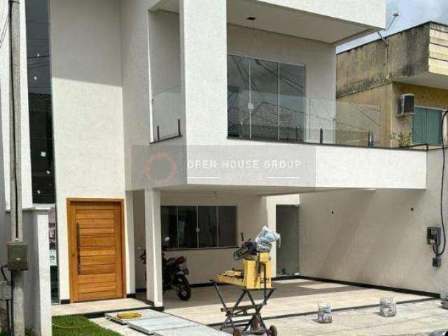 OPEN HOUSE Vende Casa Dúplex c/ 3 Quartos Sendo 3 Suítes Em Condomínio Via Oceânica Em Tribobó SG