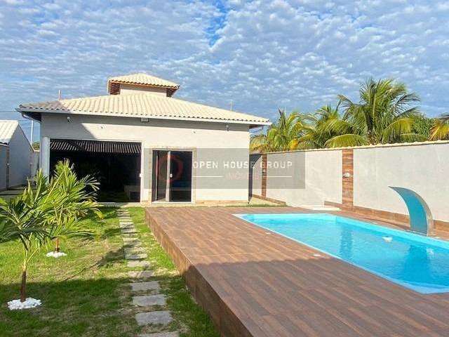 Open house vende - BAIXOU!! Linda casa com 3 quartos e piscina em Itaipuaçu