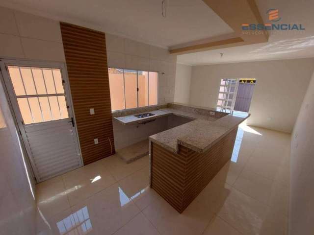 Casa com 2 dormitórios à venda, por R$ 280.000 - Vila Paulista - Botucatu/SP