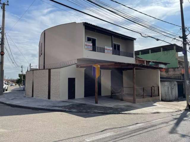 Salão comercial esq. 100m² + deck coberto e casa 3 dorm. 1 suíte  - ca2340