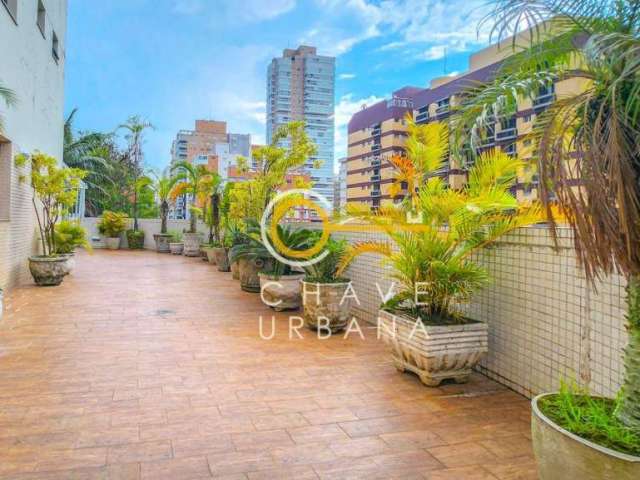 Apartamento Garden com 3 dormitórios à venda, 241 m² por R$ 2.150.000,00 - Gonzaga - Santos/SP