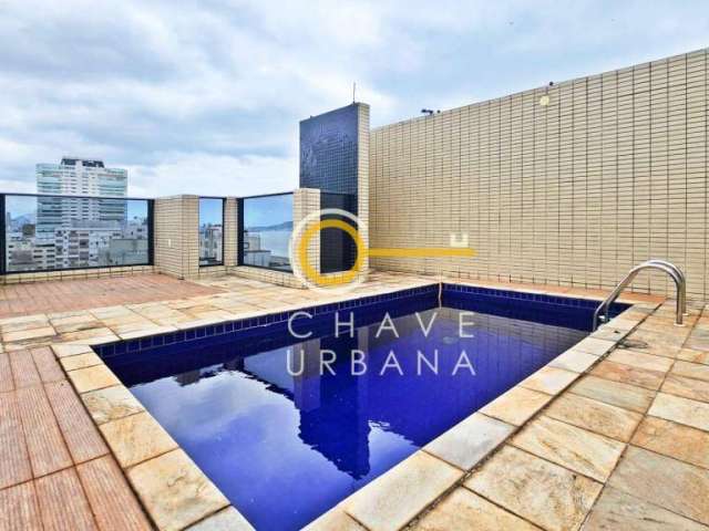 Cobertura à venda, 235 m² por R$ 2.980.000,00 - Pompéia - Santos/SP